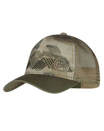 Кепка Buff Trucker Cap burj khaki (BU 122598.854.10.00)