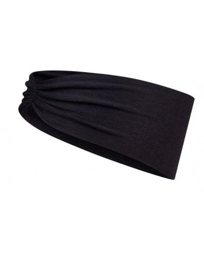Повязка на голову Buff Tapered Headband Solid black (BU 122724.999.10.00)
