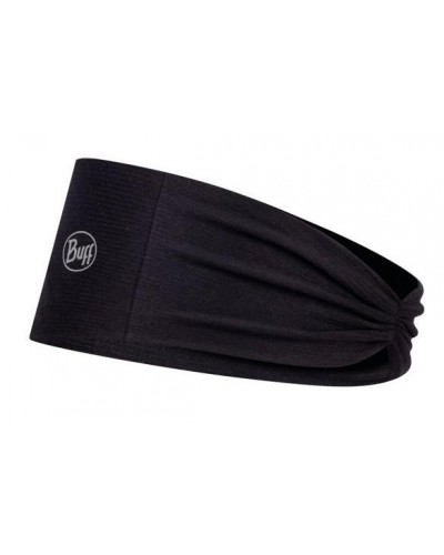 Повязка на голову Buff Tapered Headband Solid black (BU 122724.999.10.00)