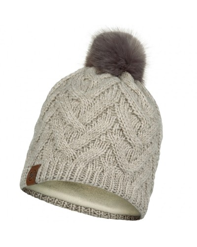 Шапка Buff Knitted & Fleece Band Hat Caryn cru (BU 123515.014.10.00)