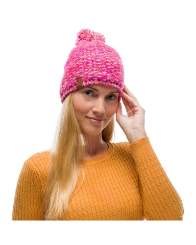 Шапка Buff Knitted & Fleece Band Hat Grete pink (BU 123516.538.10.00)