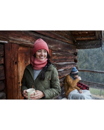 Шарф Buff Knitted & Fleece Neckwarmer Marin pink (BU 123520.538.10.00)