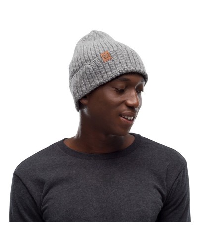 Шапка Buff Knitted Hat N-Helle grey castlerock (BU 123524.929.10.00)