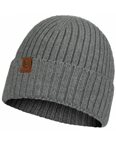 Шапка Buff Knitted Hat N-Helle grey castlerock (BU 123524.929.10.00)