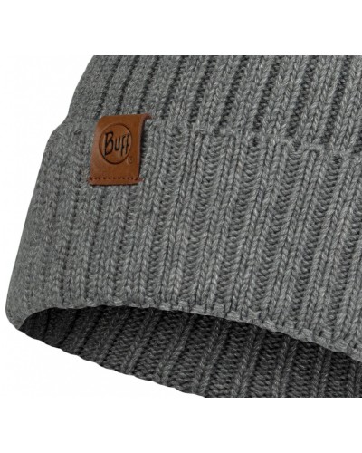 Шапка Buff Knitted Hat N-Helle grey castlerock (BU 123524.929.10.00)