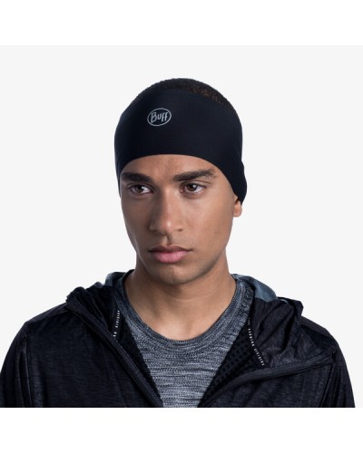 Повязка на голову Buff Tech Fleece Headband solid black (BU 124061.999.10.00)