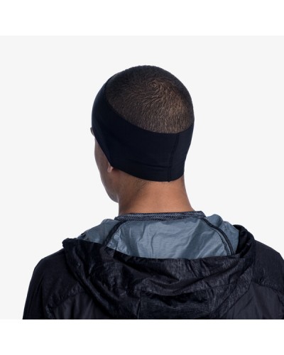 Повязка на голову Buff Tech Fleece Headband solid black (BU 124061.999.10.00)