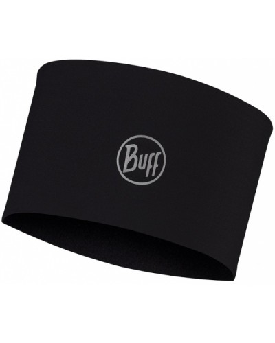 Повязка на голову Buff Tech Fleece Headband solid black (BU 124061.999.10.00)