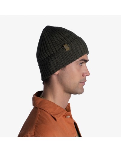 Шапка Buff Merino Wool Knit 1 layer Hat Norval Forest (BU 124242.809.10.00)