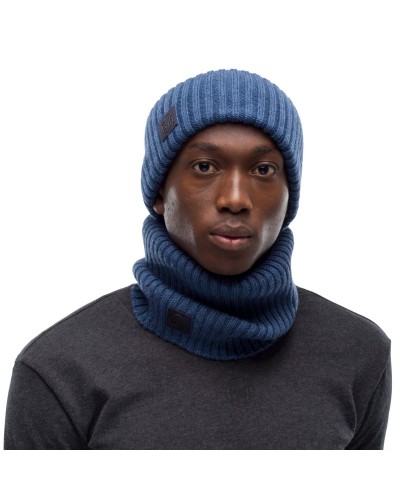 Шапка Buff Merino Wool Knitted Hat Ervin denim (BU 124243.788.10.00)