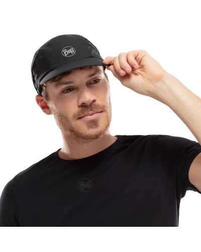 Бейсболка Buff Pro Run Cap Siolid Black (BU 117226.999)