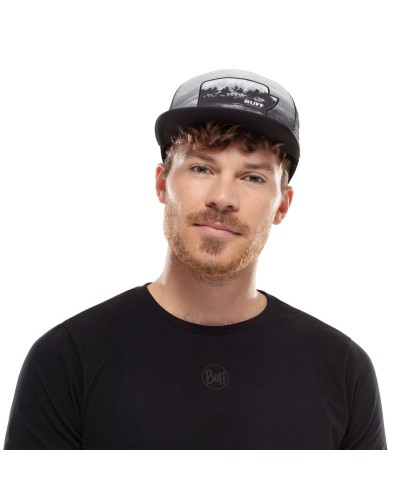 Бейсболка Buff TRUCKER CAP sendel black L/XL (BU 125362.999.30.00)