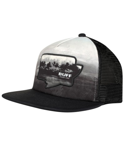 Бейсболка Buff TRUCKER CAP sendel black L/XL (BU 125362.999.30.00)