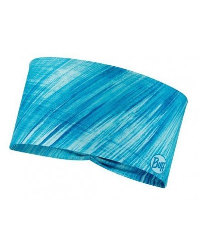 Повязка на голову Buff Coolnet UV+ Tapered Headband pixeline turquoise (BU 125652.789.10.00)
