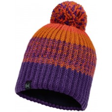 Шапка Buff Knitted & Fleece Band Hat Sibylla purple (BU 126473.605.10.00)