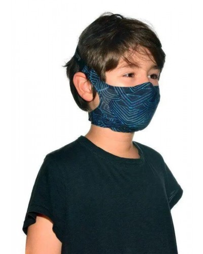 Маска детская Buff Kids Filter Mask kasai night blue (BU 126642.779.10.00)