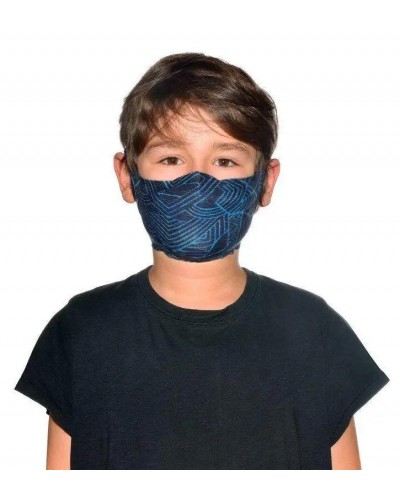 Маска детская Buff Kids Filter Mask kasai night blue (BU 126642.779.10.00)