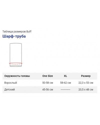 Шарф-труба Buff Coolnet UV+ Insect Shield Zeogrey (BU 128497.937.10.00)