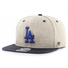 Кепка (snapback) 47 Brand Cement Captain LA Dodgers (CMNTP12GWP-GY)