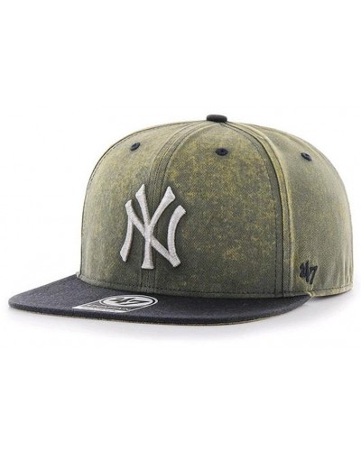 Кепка (snapback) 47 Brand Cement Captain NY Yankees (CMNTP17GWP-VN)