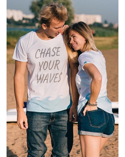 Мужская футболка Chase Your Waves