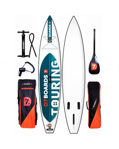 Надувная SUP доска для серфинга D7 Boards Touring 11,0 (2019)