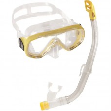 Набор детский Cressi Sub Ondina Vip (маска Ondina+трубка Top) прозрачно-желтый (DM1010131)