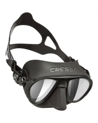 Маска Cressi Sub Calibro черная с зеркальными линзами Cressi Sub (DS426050)