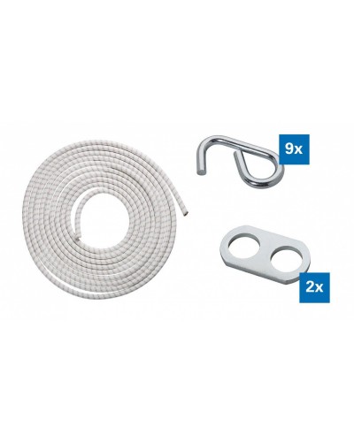 Резиновый трос с пластинами и крючками Eurotramp Safety Platform "Universal" (E33228)