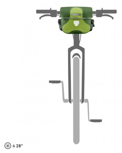 Гермосумка велосипедная Ortlieb Ultimate Six Plus lime-moss green 7 л (F3170)