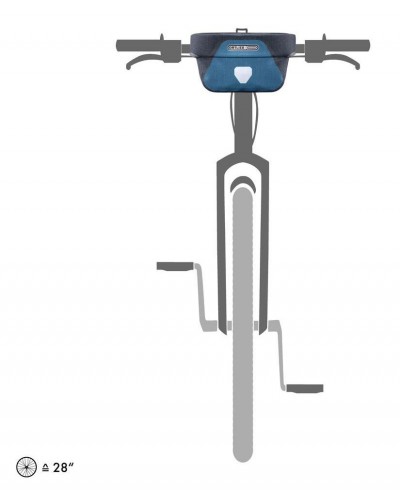 Гермосумка велосипедная Ortlieb Ultimate Six Plus denim-steel blue 5 л (F3633)