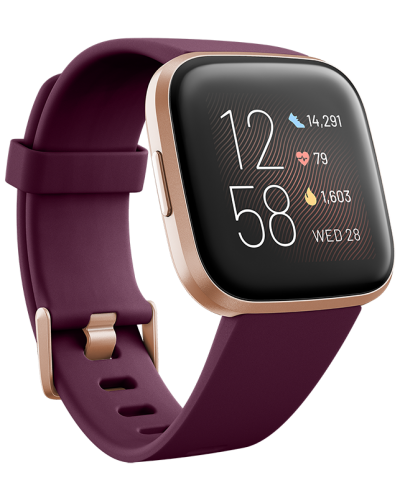 Смарт-часы Fitbit Versa 2 Bordeaux / Copper Rose