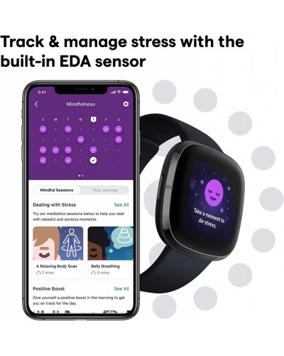Смарт-часы Fitbit Sense Advanced Health