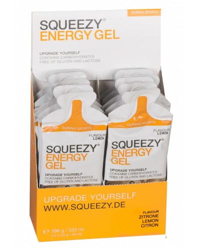 Энергетический гель Squeezy Energy Gel (12 х 33 г)