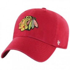 Кепка 47 Brand Clean Up Chicago Blackhawks (H-RGW04GWS-RD)