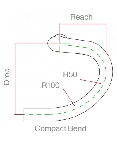 Руль Fouriers Nanko-О Compact, 31.8х400мм, черный (HB-RA010-FL12-40011)