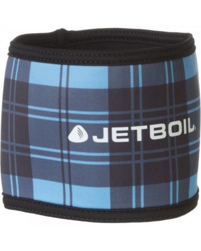 Неопреновый чехол для чашки Jetboil Minimo Cozy Blue Plaid (JB CP-MMBP)