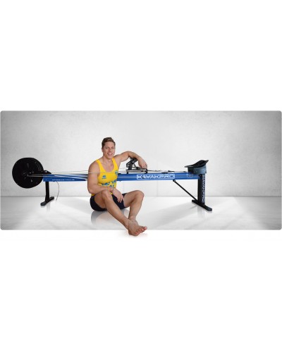 Тренажер для гребли на байдарке оборудованный электроникой Kayakpro SpeedStroke Gym