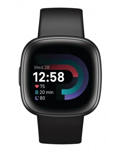 Смарт-годинник Fitbit Versa 4 Black / Graphite Aluminum