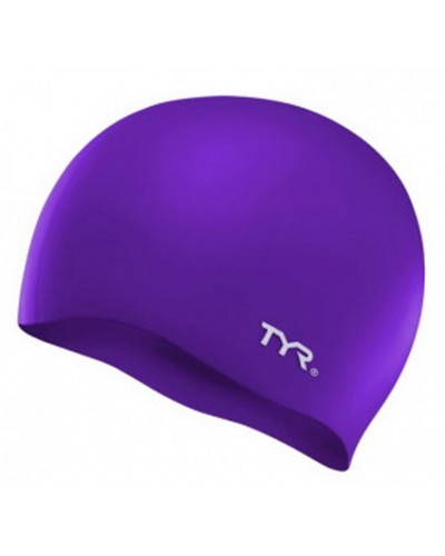 Шапочка для плавания TYR Wrinkle Free Silicone Swim Cap (LCS-510)