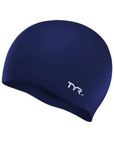 Шапочка для плавания TYR Wrinkle Free Junior Silicone Swim Cap (LCSJR-401)