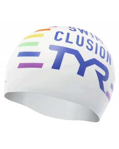 Шапочка для плавания TYR Swim Clusion Silicone Swim Cap (LCSSWCL-186)