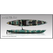 Каяк для рыбалки MOKEN-14 Angler/Rudder (для профессионалов)
