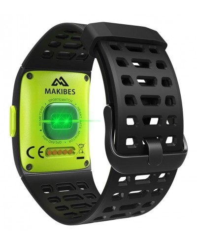 Умный оптический пульсометр с GPS Makibes BR1 Sports Watch