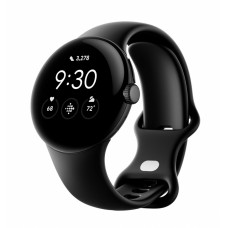 Смарт-годинник Fitbit Google pixel watch Bluetooth® / Wi-Fi Obsidian / Matte Black Stainless Steel