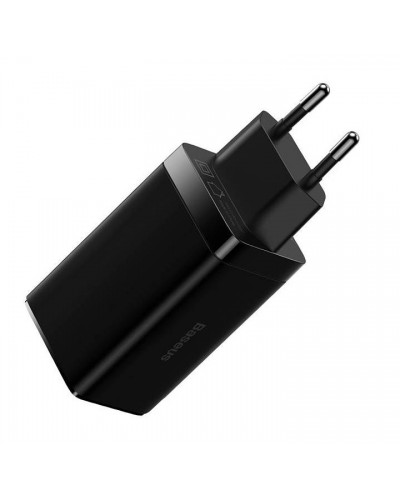 Настінний зарядний пристрій Baseus GaN3 Pro, 2xUSB-C + USB, 65 Вт