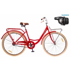 Велосипед Дорожник LUX (Shimano Nexus, 3 скорости) red