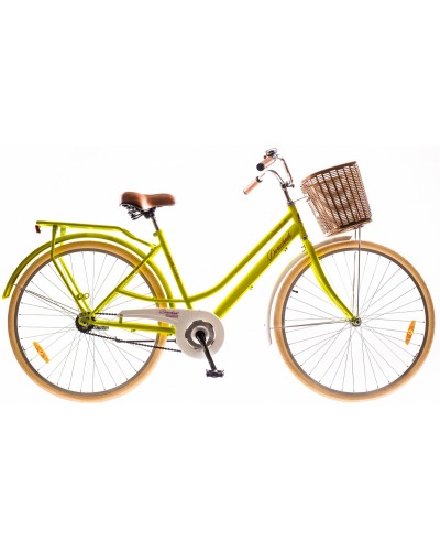 Велосипед Дорожник COMFORT (открытая рама) green
