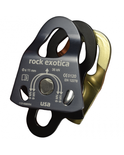 Блок двойной Rock Exotica Mini Machined double black (P21 D-B)