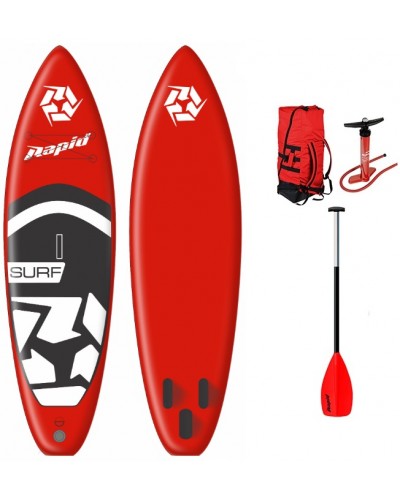 Надувной SUP борд Rapid 9,2" Surf red 2020
